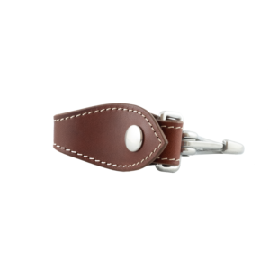 Schlüsselanhänger aus echtem Leder mit Karabinerverschluss 4