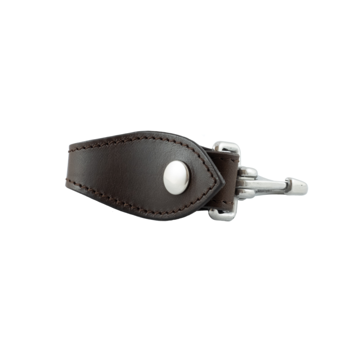 Schlüsselanhänger aus echtem Leder mit Karabinerverschluss 5