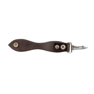 Schlüsselanhänger aus echtem Leder mit Karabinerverschluss 8